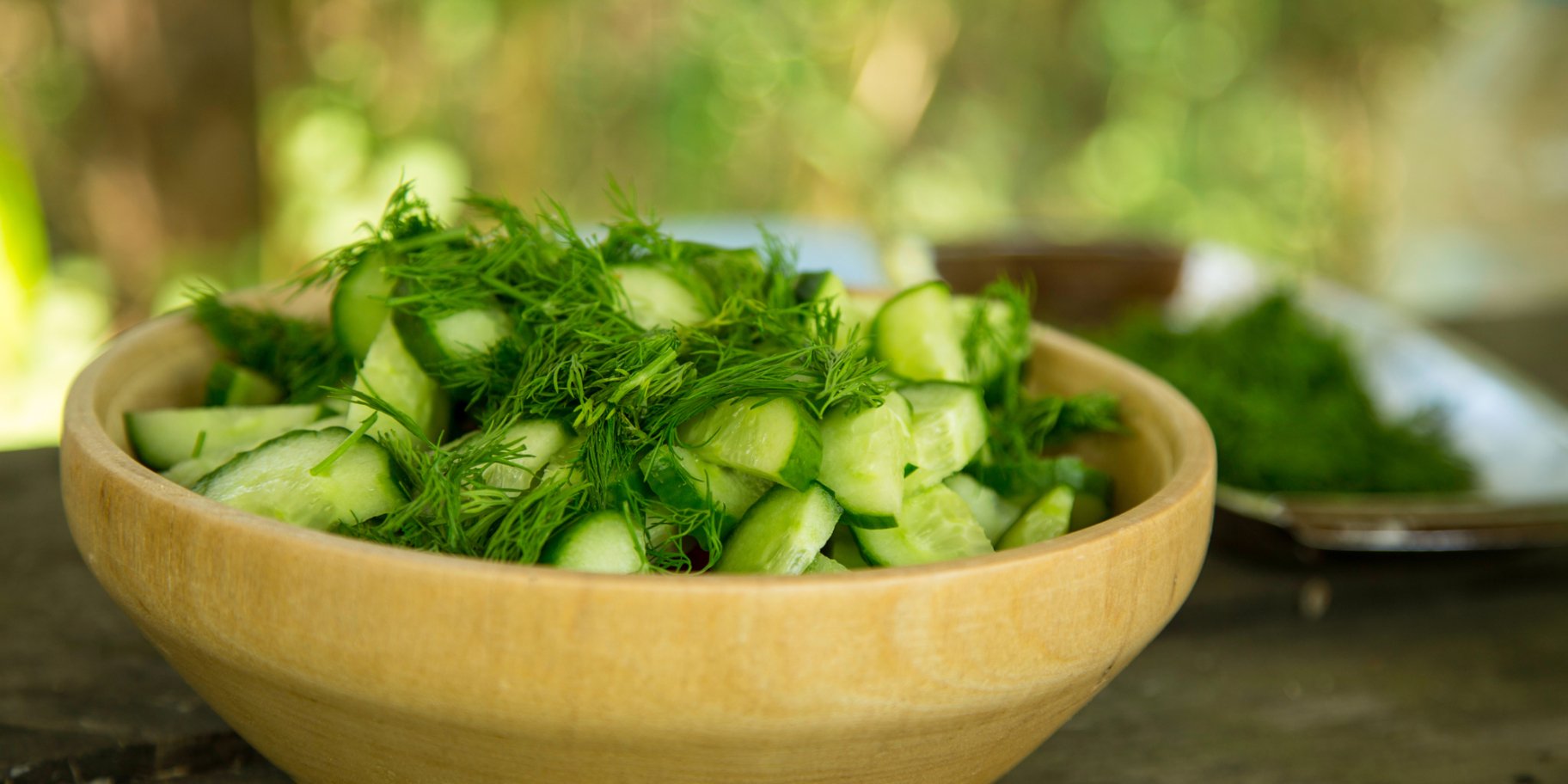 Kumara in zelena solata – lahkotnost brez truda